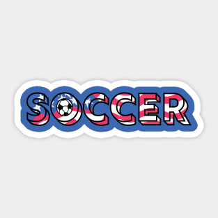 US Soccer Sticker